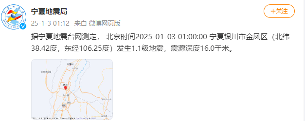 今天又多次地震<strong></p>
<p>静海贵金属检测中心</strong>！最新研判：银川已进入地震窗口期