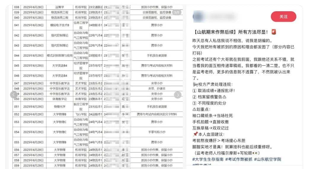 山东一高校83名学生被曝期末考核违规作弊<strong></p>
<p>抹茶行情</strong>，校方回应