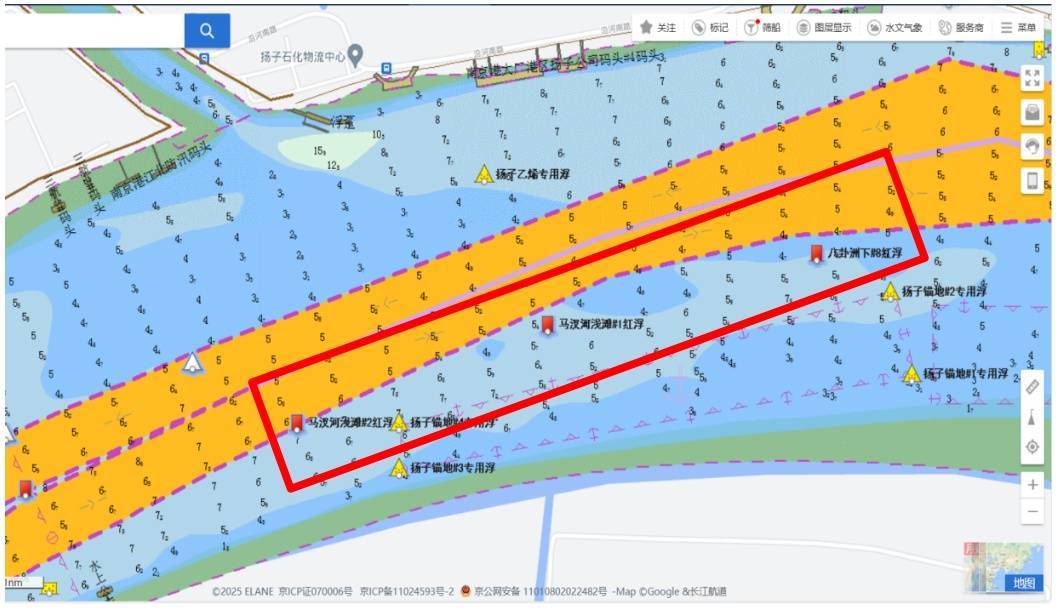 长江南京段水深异常<strong></p>
<p>数字货币交易所投资</strong>，江苏海事部门发布提醒