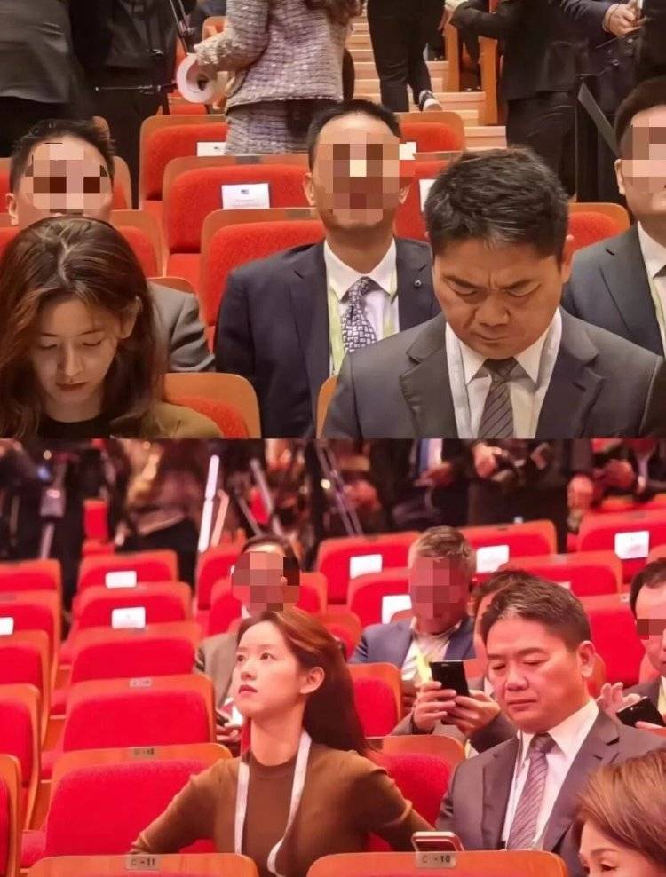 刘强东发朋友圈：谁给我拍的照片？让我在老婆面前没了自信